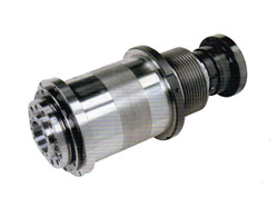 主軸采用原裝進(jìn)口日本NSK或德國(guó)FAG P4級(jí)精密級(jí)主軸軸承